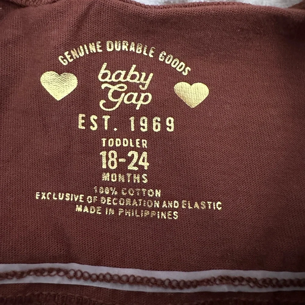 NWOT babyGap Babydoll Tank Top in Brown Size 18-24 Months Toddler Girls
